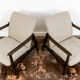 Pair of restored vintage GFM-64 armchairs by Edmund Homa, 1960s