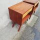 Pair of vintage bedsides 1 drawer