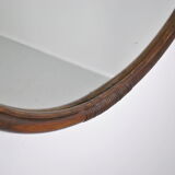 Large rattan mirror 96 cm
