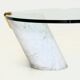 Table basse en marbre K1000 par Team Form AG pour Ronald Schmitt