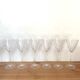 Grand verres à eau thomas webb - cristal - modèle roméo - vintage