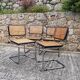 Lot de 4 chaises B32 et 2 fauteuils B64 Marcel Breuer