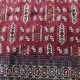 Vintage 115 X 182 CM hand made Bukhara tekke Turkmen carpet