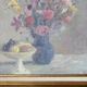 Autumn bouquet, oil on canvas signed