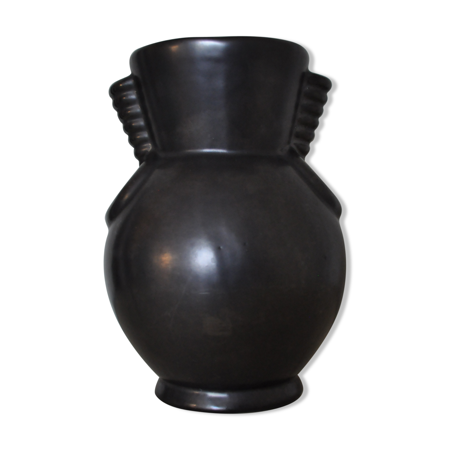 Vase B. ceramic Letalle for St. Clement. numbered, 1960s