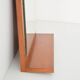 Scandinavian teak wall mirror 1960