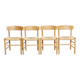Børge Mogensen J 39 "Shaker Chair" for FDB Møbler, 1947 I Set of Four