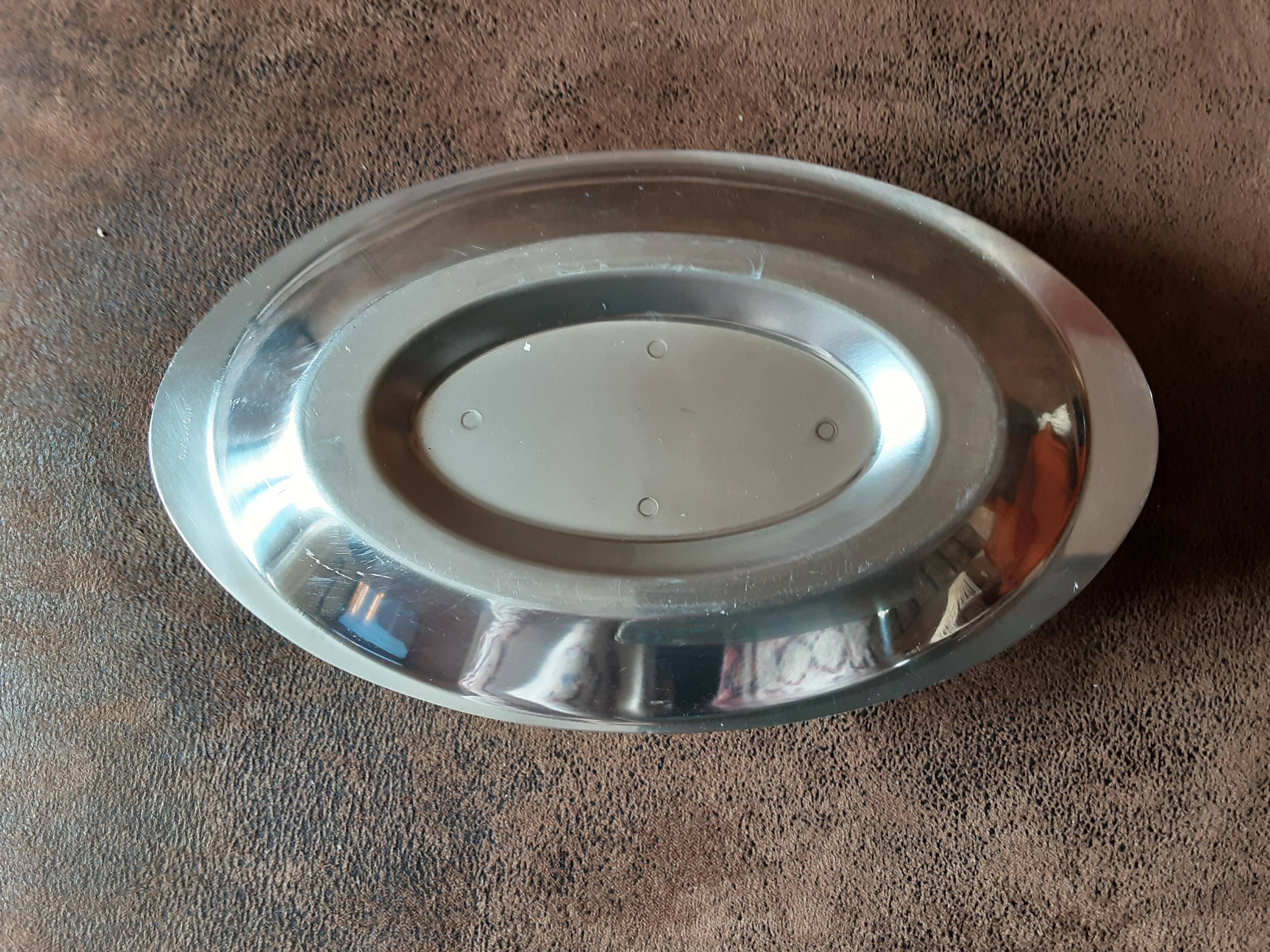 Stainless steel sauce boat