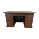 Old desk leather top