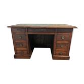 Old desk leather top