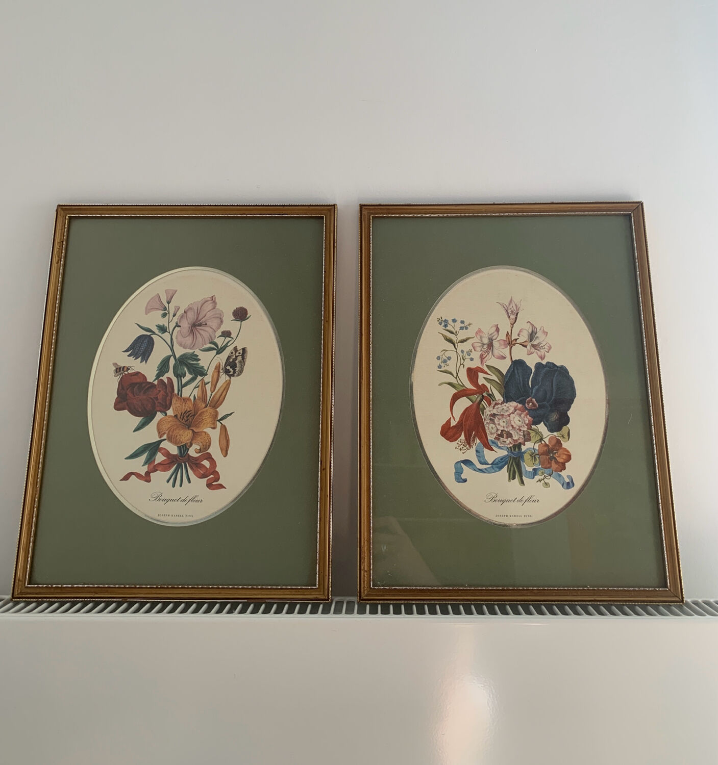 Vintage botanical boards