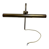 Wall light, picture light, in brass.