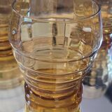 50's amber glasses