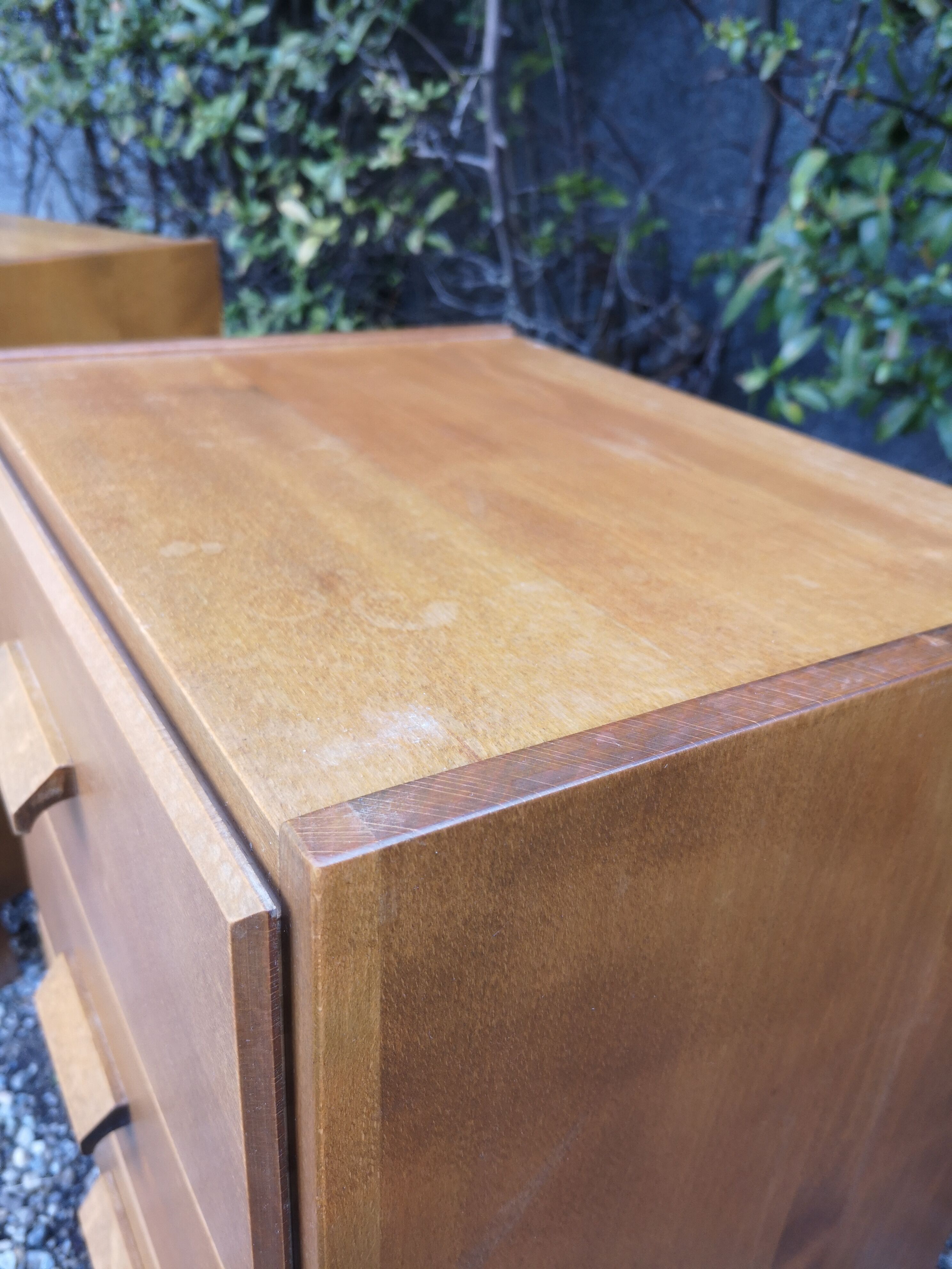 Pair of bedsides, small vintage Scandinavian dressers