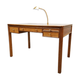 Vintage rattan caned desk Eleanor Forbes Mcguire San Francisco