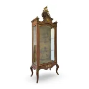 Elegant antique display cabinet, dating to 19th century