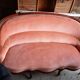 Canaoe Basket Louis Philippe pink velour