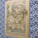 Old map of East Asia