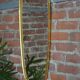 Mirror in brass - 81x38cm