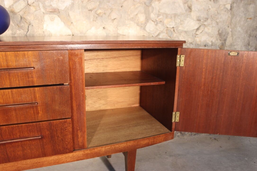 Vintage scandinavian sideboard in teak