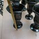 Black ice cream cups