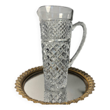 Bohemian crystal jug