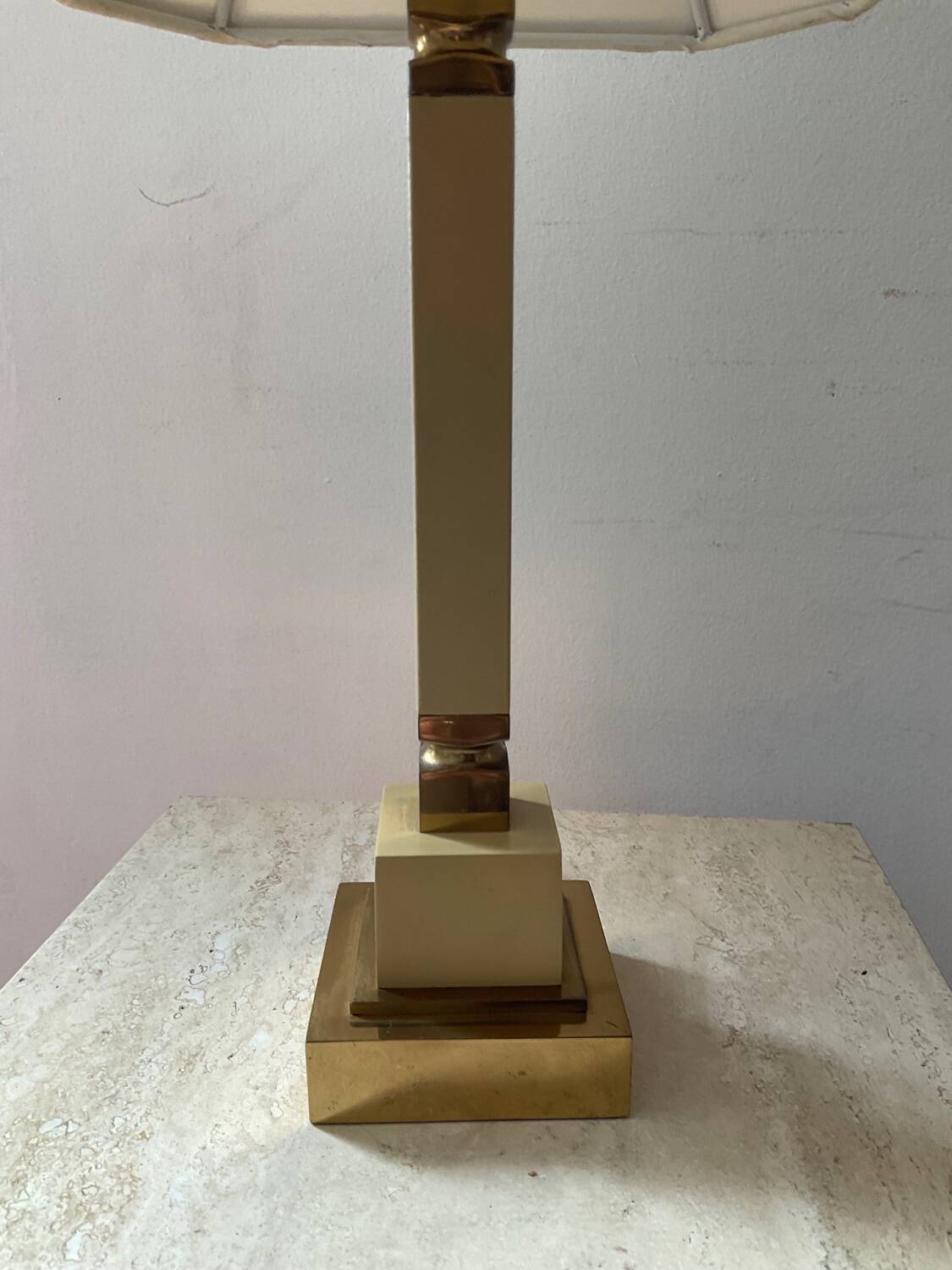 Brass lamp from the 70s