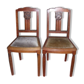 Paire de chaises anciennes