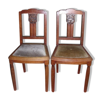 Pair of old chairs