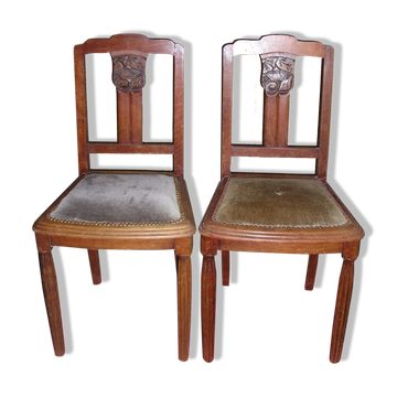 Pair of old chairs