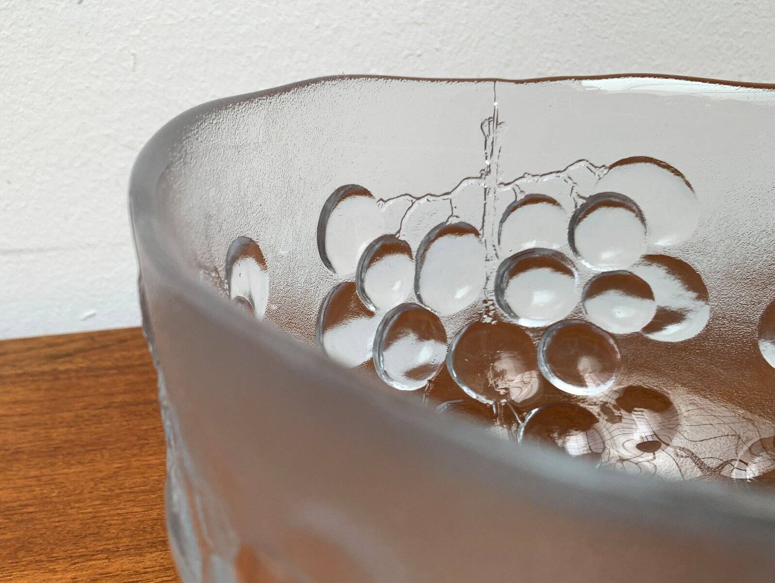 Bol en verre suédois vintage par Ann Wärff pour Kosta Boda, années 1970