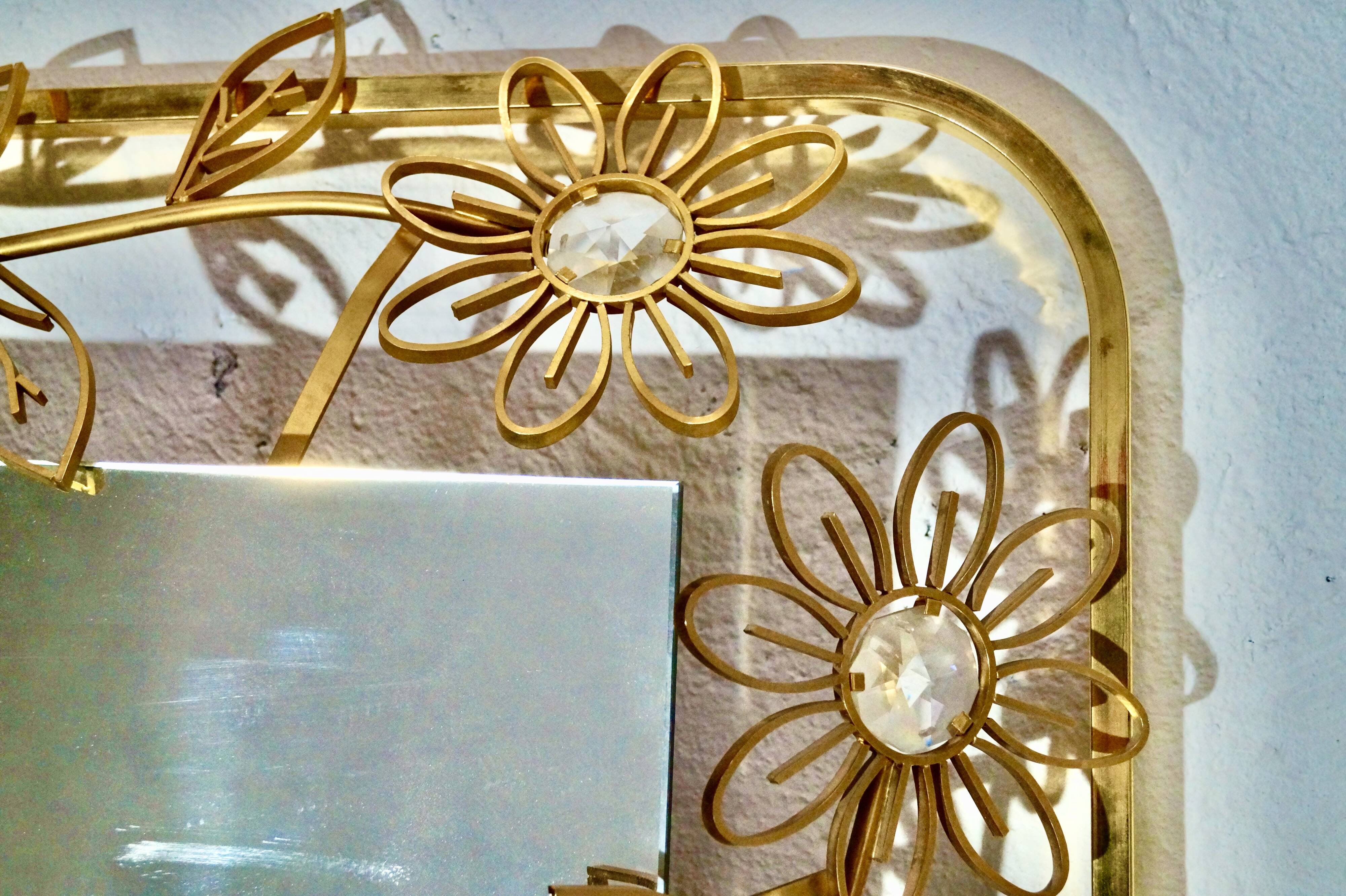 Mirror by Palwa, illuminated, 70s