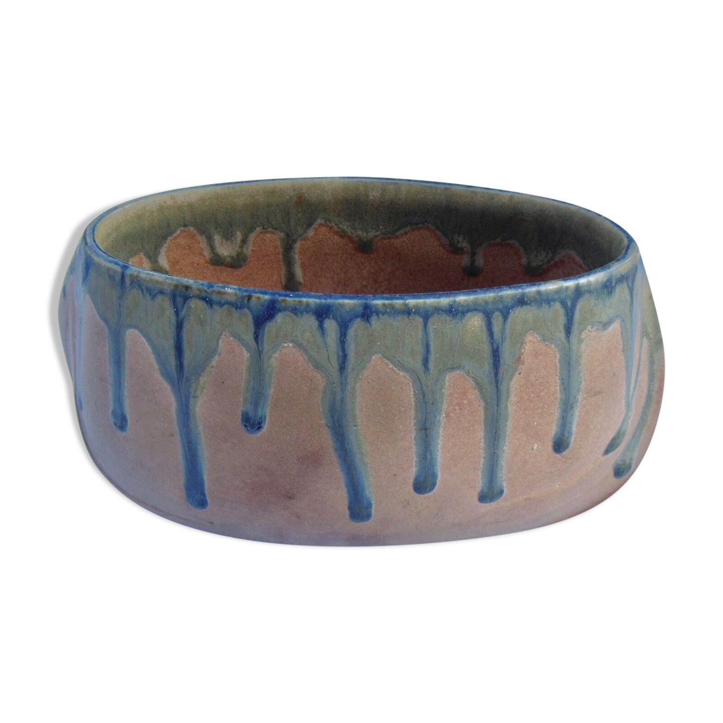 Vase, ceramic mid-table basin signed DENBAC at CUL