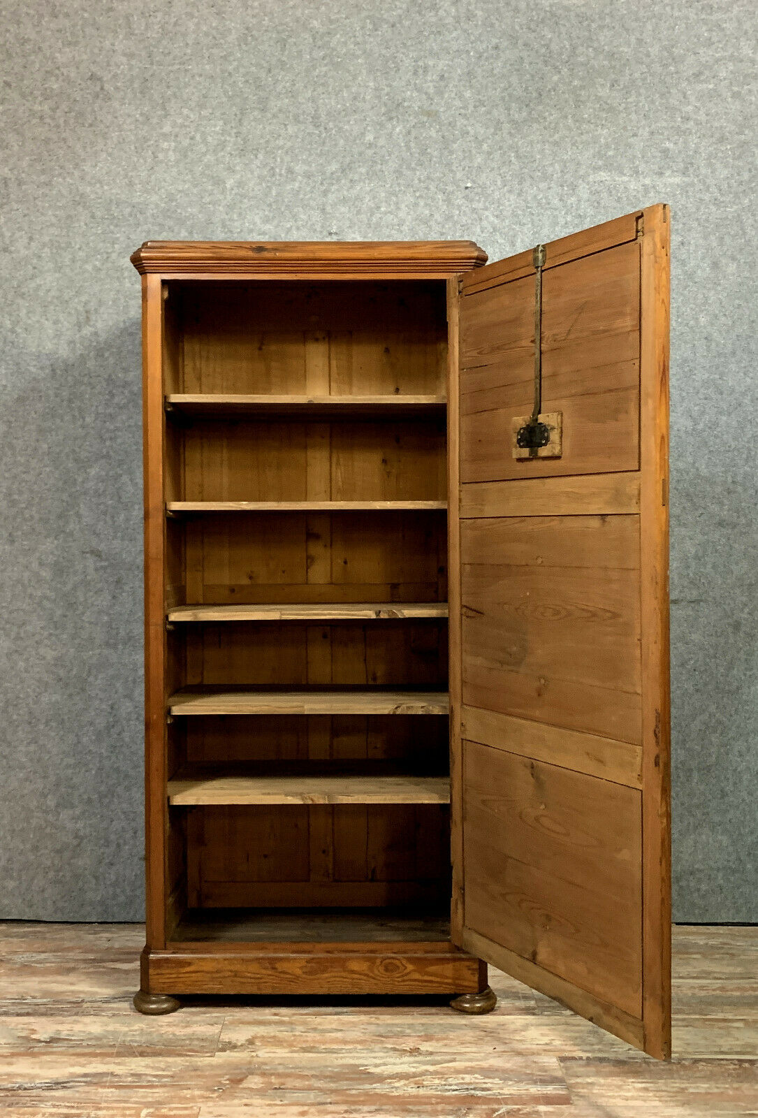 Furniture by trade Cabinet in false pretence of semainier in pine around 1850