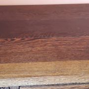 Art Deco style sideboard in palm wood