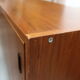 60s teak sideboard 2 sliding doors