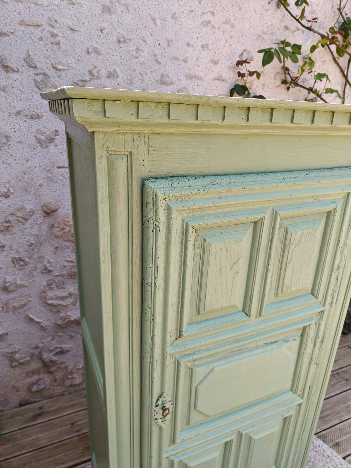 restored one door wardrobe