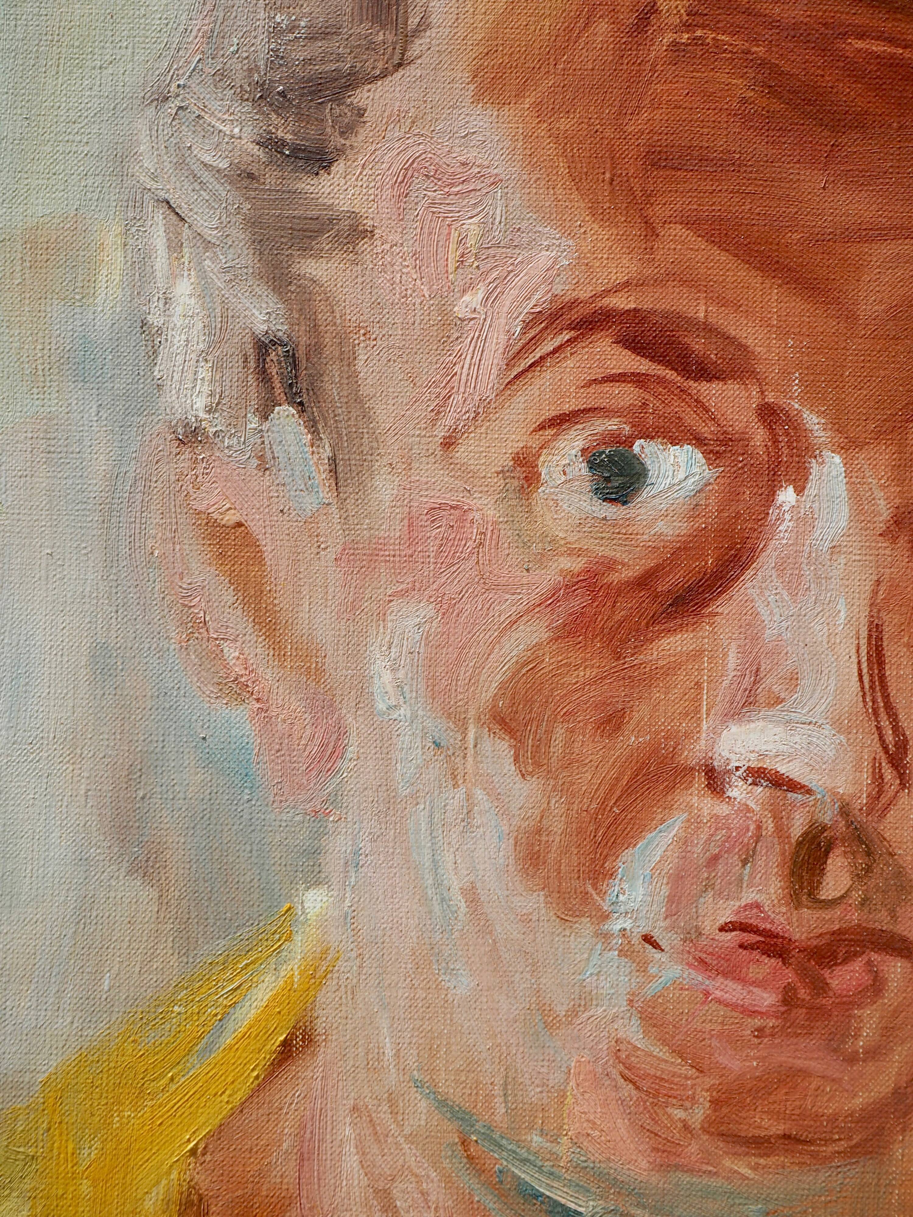 Self-portrait by Pierre-Laurent Brenot