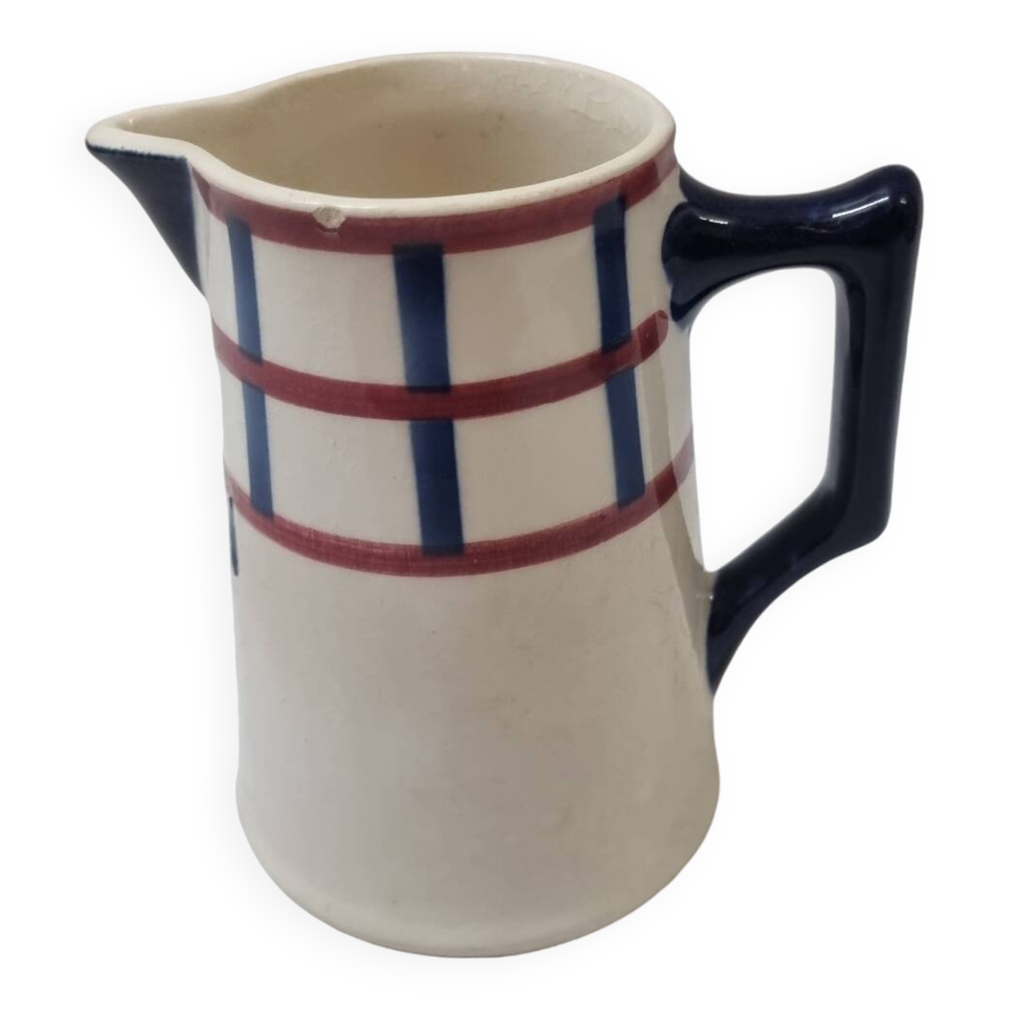 Art Deco earthenware milk jug