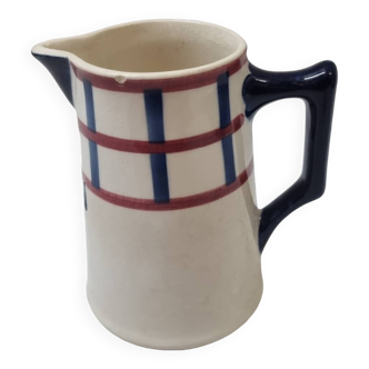 Art Deco earthenware milk jug