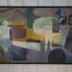 Abstract painting/canvas, 1969