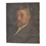 Ancestor portrait painting on canvas