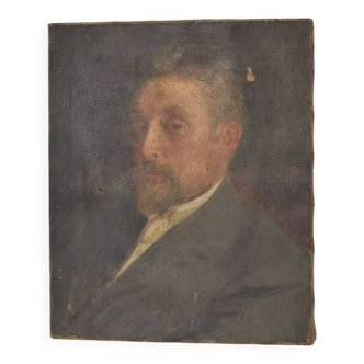 Ancestor portrait painting on canvas