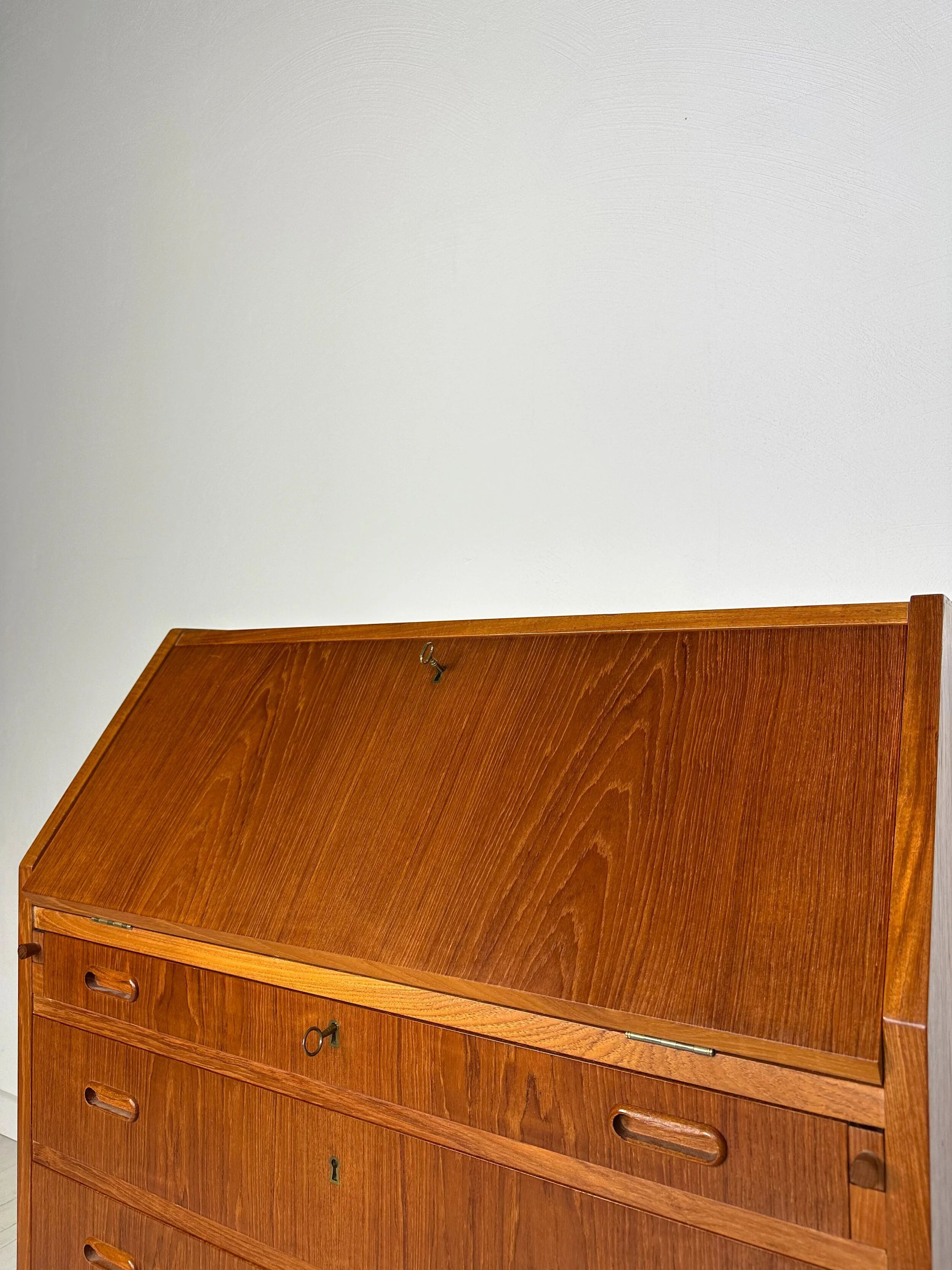1960s Vintage Mid-Century Danish Teak Secretary