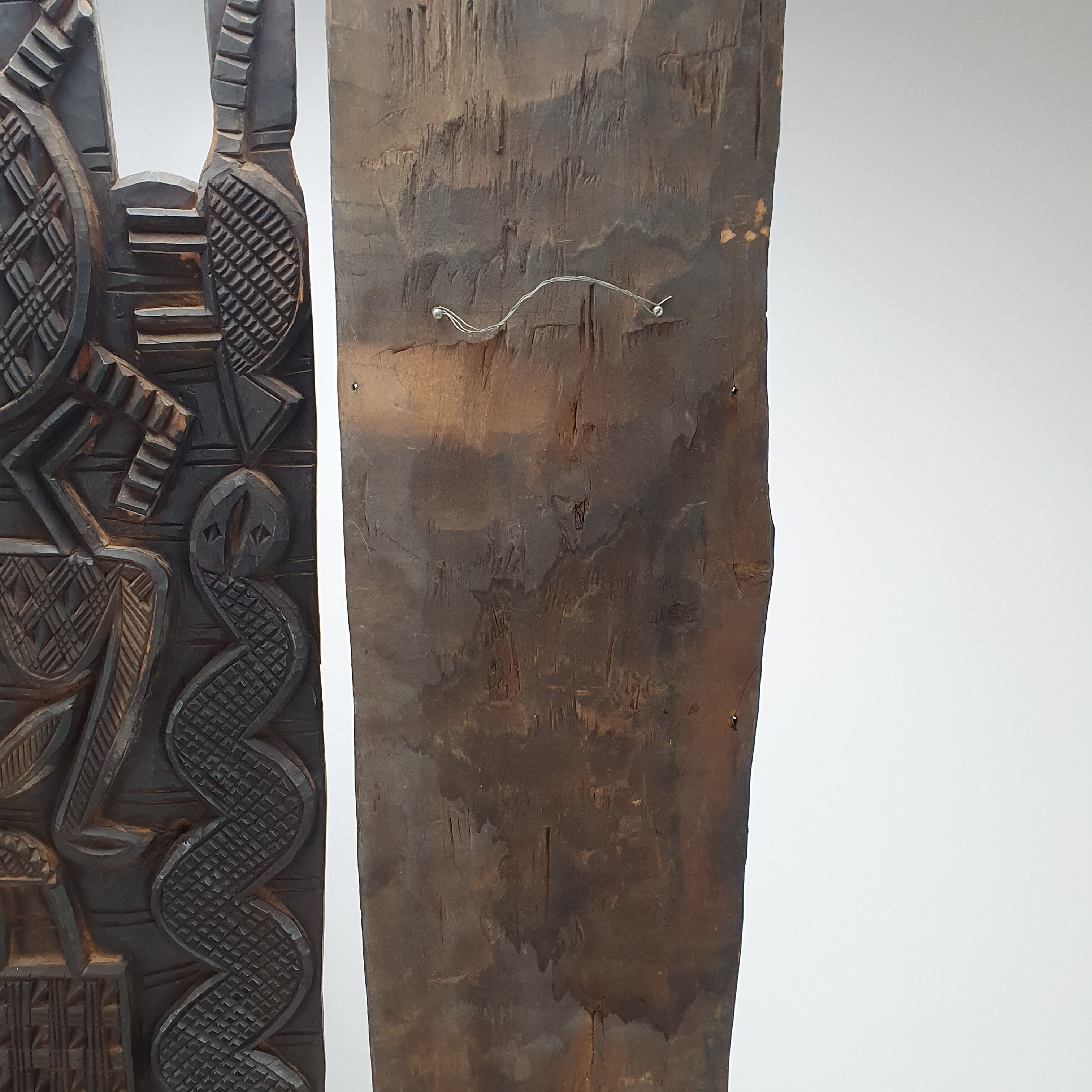 3 part door panel from the Nupe people of Nigeria, 1920s