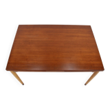 Table à manger extensible en teck danois des années 1960