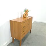 Formica kastje met lades vintage, ladekast