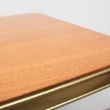 1950s coffeetable ship shaped in ash
