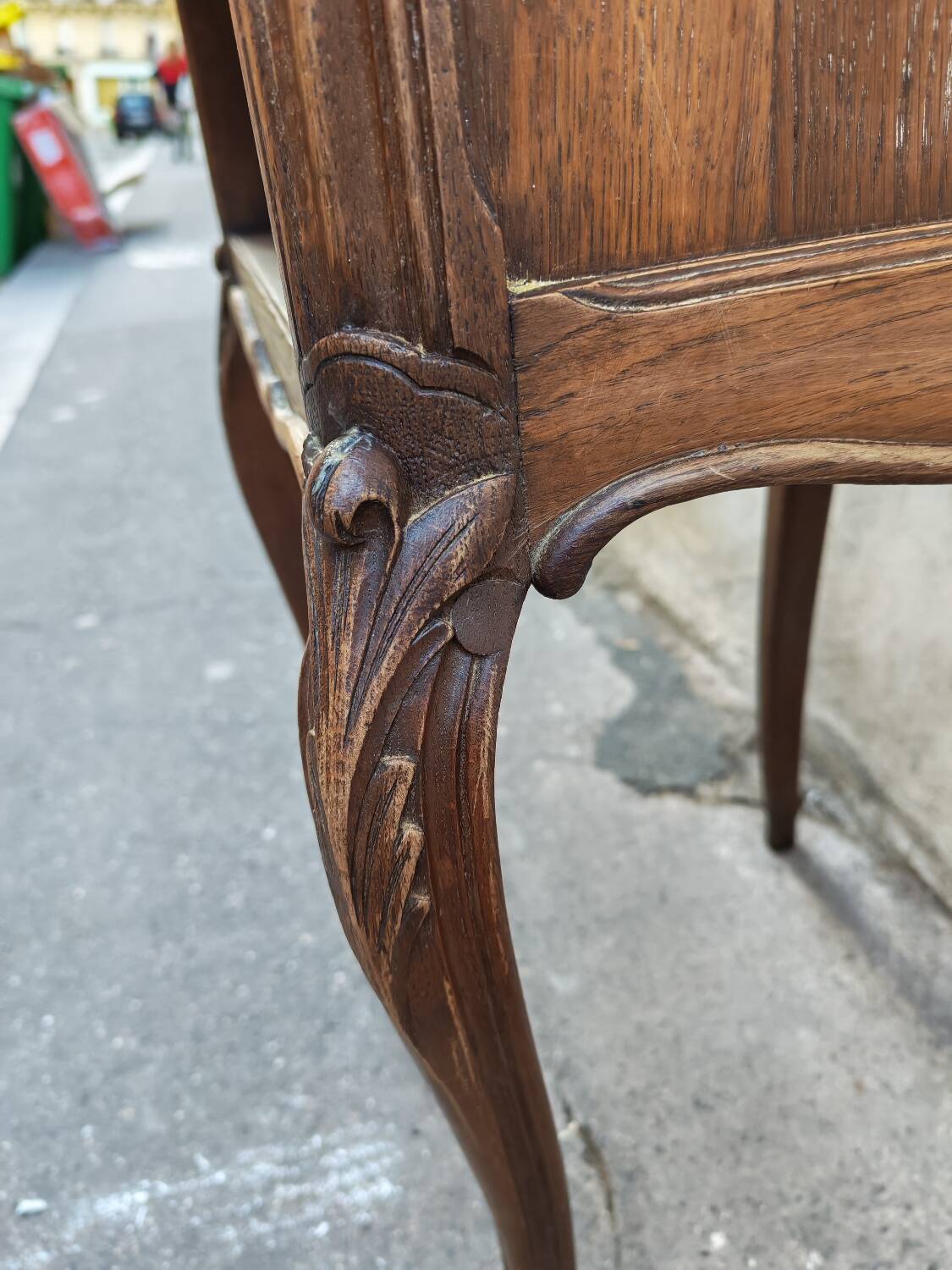 Louis XV style bedside table