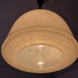 Glass ceiling lamp from Peill & Putzler, Germany, 1960s.